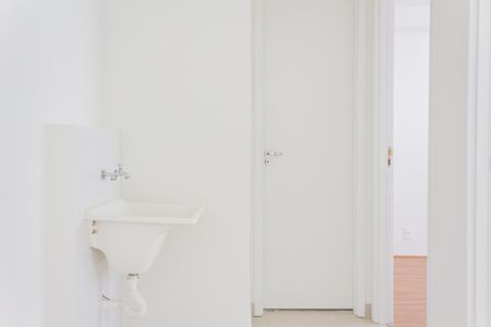 Apartamento à venda com 33m², 2 quartos e sem vagaDetalhe da area de serviço