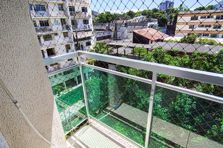 varanda de apartamento à venda com 2 quartos, 55m² em Taquara, Rio de Janeiro