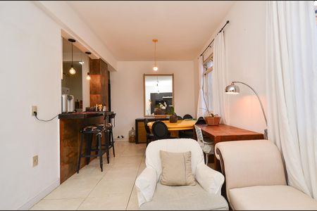 Sala Ambientes de apartamento à venda com 3 quartos, 95m² em Santo Antônio, Belo Horizonte
