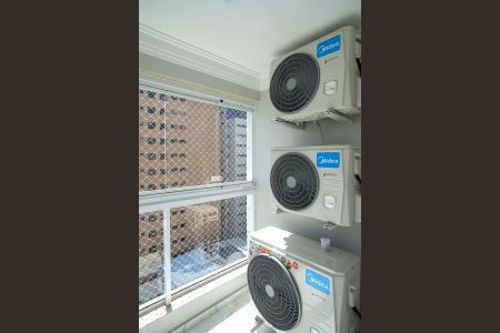 Apartamento à venda com 113m², 3 quartos e 3 vagasVaranda do quarto 1