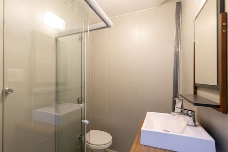 Banheiro de kitnet/studio à venda com 1 quarto, 25m² em Santa Cecilia, São Paulo