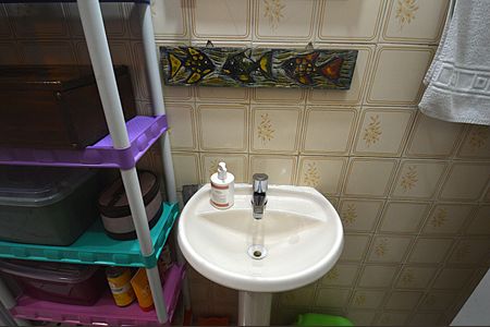 Apartamento para alugar com 85m², 3 quartos e sem vagaBanheiro - Bacia