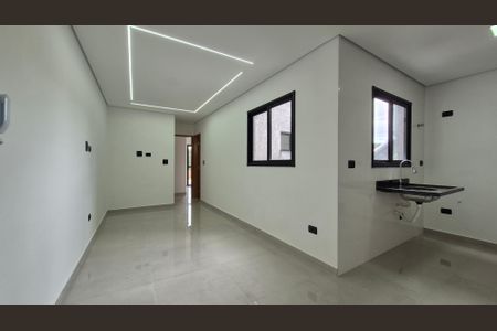 Sala de apartamento à venda com 2 quartos, 108m² em Jardim Silvana, Santo André