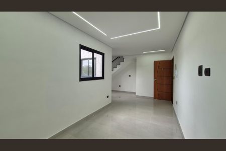 Sala de apartamento à venda com 2 quartos, 108m² em Jardim Silvana, Santo André