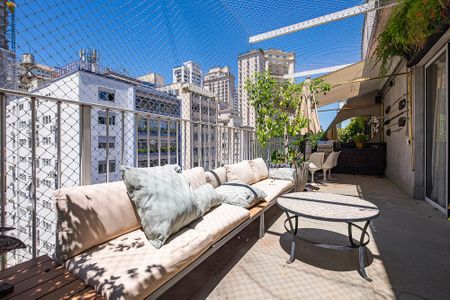 Varanda de apartamento à venda com 3 quartos, 167m² em Jardim Paulista, São Paulo