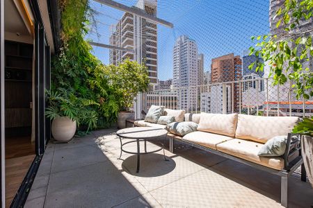 Varanda de apartamento à venda com 3 quartos, 167m² em Jardim Paulista, São Paulo