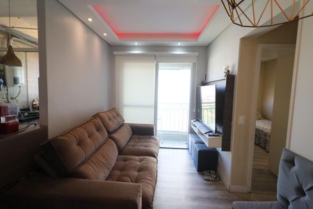Sala de apartamento à venda com 2 quartos, 70m² em Jaguaribe, Osasco