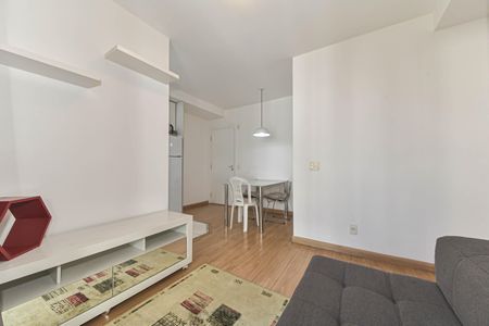 Sala de apartamento para alugar com 1 quarto, 36m² em Santo Amaro, São Paulo