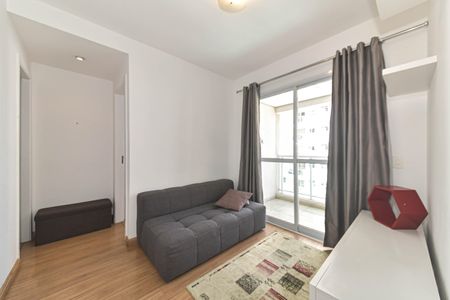Sala de apartamento para alugar com 1 quarto, 36m² em Santo Amaro, São Paulo
