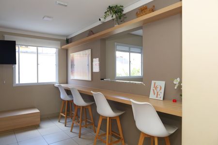 Apartamento para alugar com 45m², 2 quartos e sem vagaÁrea comum - Salão de festas