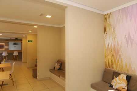 Apartamento para alugar com 45m², 2 quartos e sem vagaÁrea comum - Salão de festas