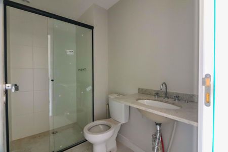 Banheiro de kitnet/studio à venda com 1 quarto, 31m² em Butantã, São Paulo