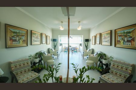 Sala de apartamento para alugar com 2 quartos, 80m² em Nova Mirim, Praia Grande