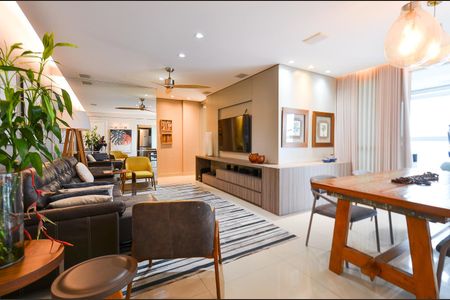 Sala de apartamento à venda com 4 quartos, 147m² em Maria Virgínia, Belo Horizonte