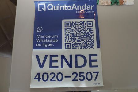 Apartamento à venda com 52m², 2 quartos e 1 vagaPlaca instalada no vidro da área de serviço - código da placa: MHOD-229