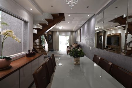 Sala de casa à venda com 3 quartos, 140m² em Parque Sao Vicente, Santo André