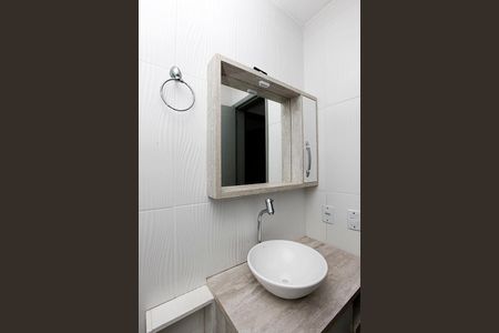 Banheiro Quarto Suíte de apartamento à venda com 1 quarto, 44m² em Partenon, Porto Alegre