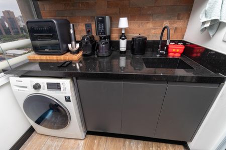 Apartamento à venda com 47m², 1 quarto e 1 vagaVaranda e Área de Serviço