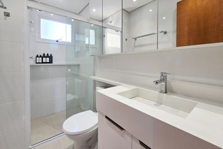 Apartamento à venda com 77m², 3 quartos e 2 vagasBanheiro - Suíte 