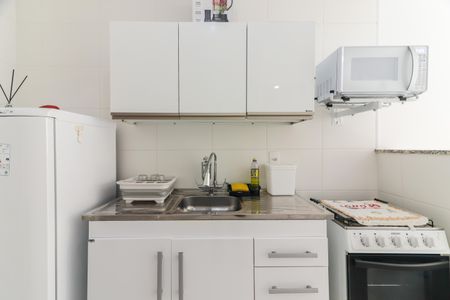Apartamento para alugar com 30m², 1 quarto e sem vaga Apartamento para alugar com 30m², 1 quarto e sem vagaCozinha e Área de Serviço