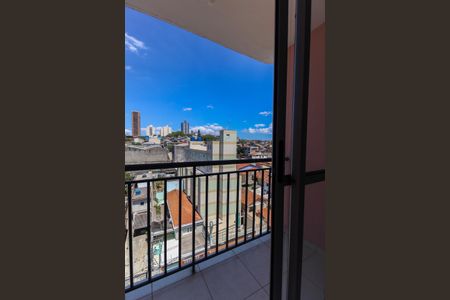 Varanda da Sala de apartamento para alugar com 2 quartos, 52m² em Vila Carmosina, São Paulo