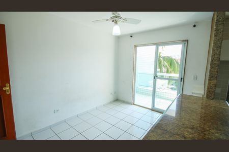 Sala de apartamento para alugar com 1 quarto, 50m² em Vila Caiçara, Praia Grande
