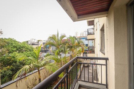 Varanda da Sala de apartamento para alugar com 2 quartos, 60m² em Jardim Monte Kemel, São Paulo
