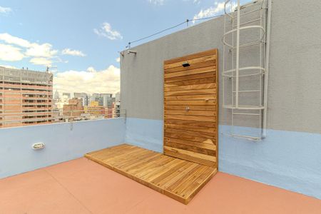 Apartamento para alugar com 46m², 1 quarto e sem vaga Apartamento para alugar com 46m², 1 quarto e sem vagaTerraço