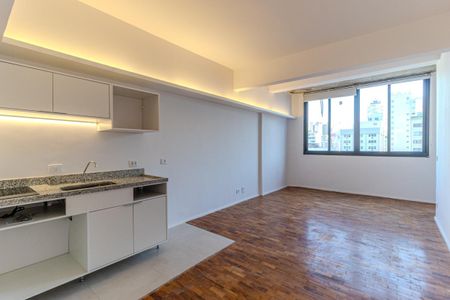 Sala de apartamento para alugar com 1 quarto, 46m² em República, São Paulo