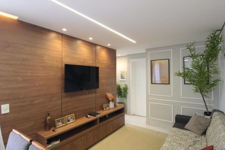 Sala de apartamento à venda com 2 quartos, 62m² em Serrano, Belo Horizonte