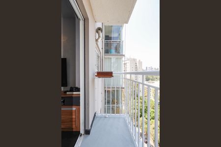 Varanda da Sala de apartamento à venda com 2 quartos, 50m² em Vila Andrade, São Paulo