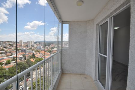 Sacada da Sala de apartamento à venda com 2 quartos, 64m² em Parque Vitória, São Paulo