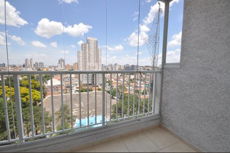 Sacada da Sala de apartamento à venda com 2 quartos, 64m² em Parque Vitória, São Paulo