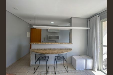Sala de apartamento para alugar com 1 quarto, 45m² em Vila Nova Conceição, São Paulo