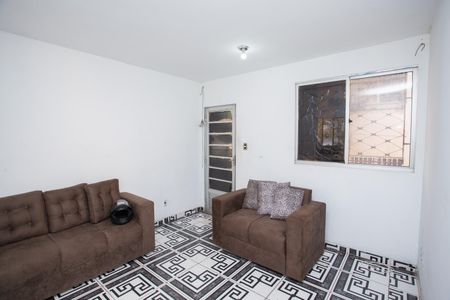 Sala de apartamento à venda com 2 quartos, 45m² em Califórnia, Belo Horizonte