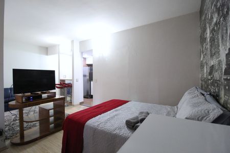 Quarto de apartamento à venda com 1 quarto, 37m² em Indianópolis, São Paulo