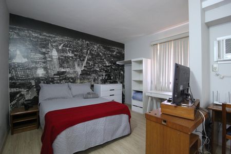 Quarto de apartamento à venda com 1 quarto, 37m² em Indianópolis, São Paulo