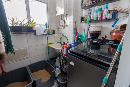 Apartamento à venda com 32m², 1 quarto e sem vagaCozinha e Área de Serviço