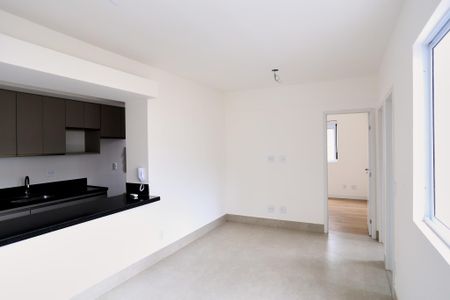 Sala de apartamento para alugar com 2 quartos, 55m² em Santa Efigênia, Belo Horizonte