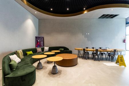 Apartamento para alugar com 71m², 1 quarto e 1 vaga Apartamento para alugar com 71m², 1 quarto e 1 vagaÁrea comum - Coworking