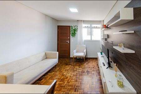 Sala de apartamento à venda com 2 quartos, 50m² em Estoril, Belo Horizonte