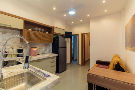Sala/Cozinha de apartamento para alugar com 2 quartos, 48m² em Vila Formosa, São Paulo