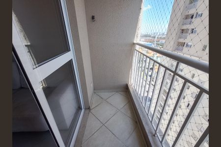 Varanda da Sala de apartamento à venda com 2 quartos, 53m² em Utinga, Santo André