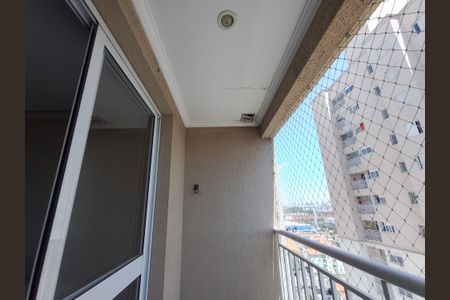 Varanda da Sala de apartamento à venda com 2 quartos, 53m² em Utinga, Santo André