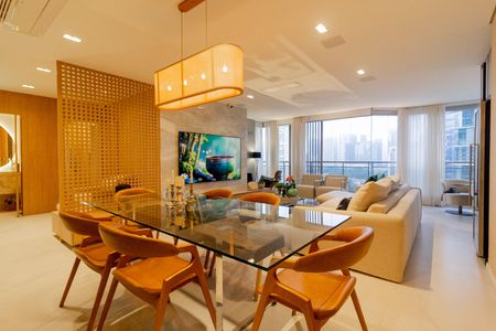 Sala de apartamento à venda com 4 quartos, 197m² em Jardim das Acacias, São Paulo