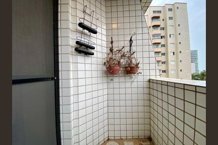 Varanda Quarto 1 de apartamento para alugar com 1 quarto, 59m² em Guilhermina, Praia Grande