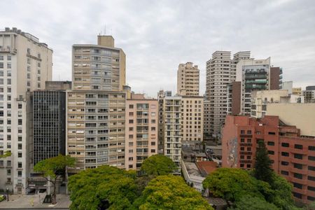 Vista da Sala de apartamento para alugar com 1 quarto, 82m² em Vila Buarque, São Paulo