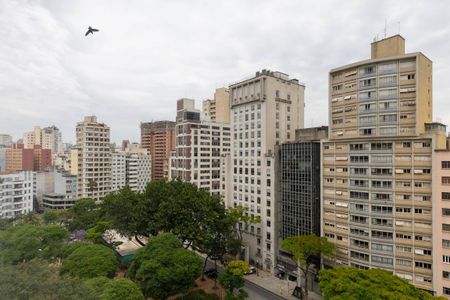 Vista da Sala de apartamento para alugar com 1 quarto, 82m² em Vila Buarque, São Paulo