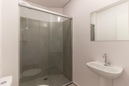 Studio para alugar com 33m², 1 quarto e sem vaga Studio para alugar com 33m², 1 quarto e sem vagaBanheiro