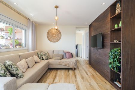 Sala de apartamento à venda com 2 quartos, 90m² em Jardim Caboré, São Paulo